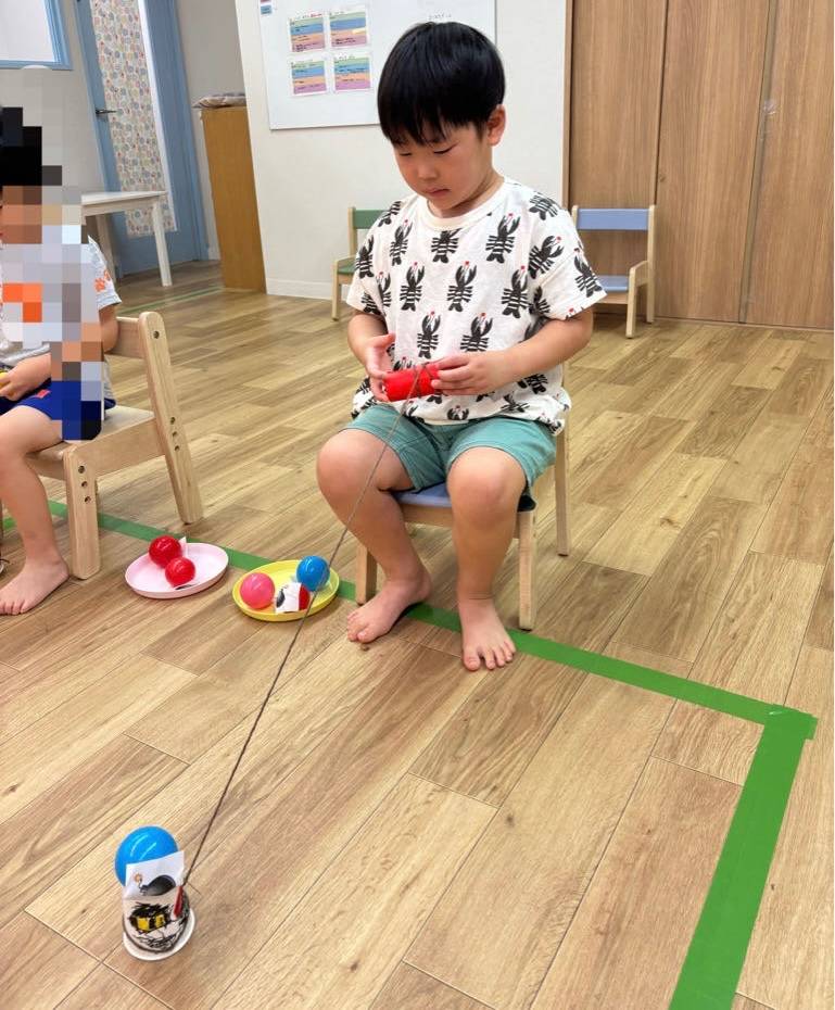 【集団あそび】ボール運びマシーン製作-児童発達支援mico mico-